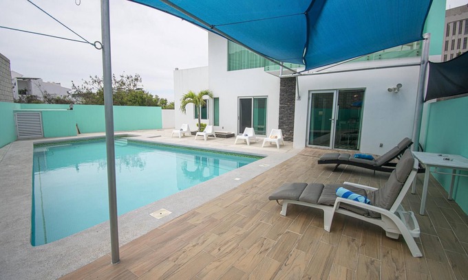 Marina Mazatlan House | Entire home with Pool. Walk to the beach. Lety Copel