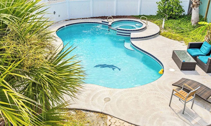 Orlando Beach House | Entire Waterfront House Steps from the Beach