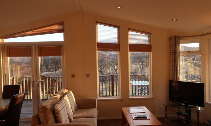 Spean Bridge Ski Chalet | Escape Range Colonsay 2 Bedroom Self Catering Lodge