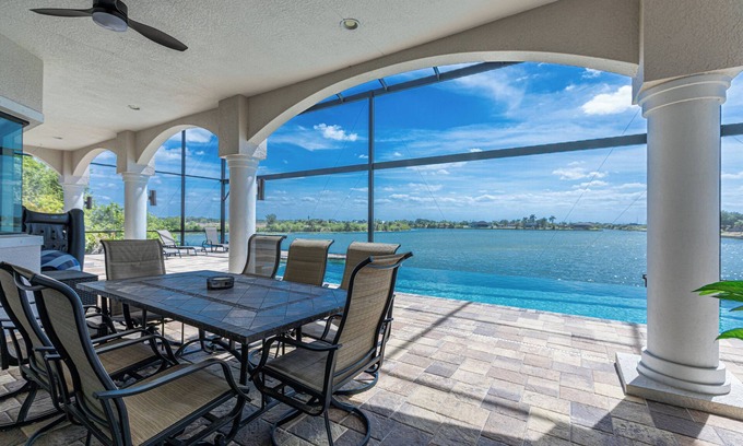 Diplomat House | Escape to Serenity: 5 Suites, a Private Resort Pool, & Endless Florida Sunshine