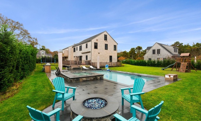 Nantucket House | Escape to your Nantucket dream home with Pool, hot tub and gym