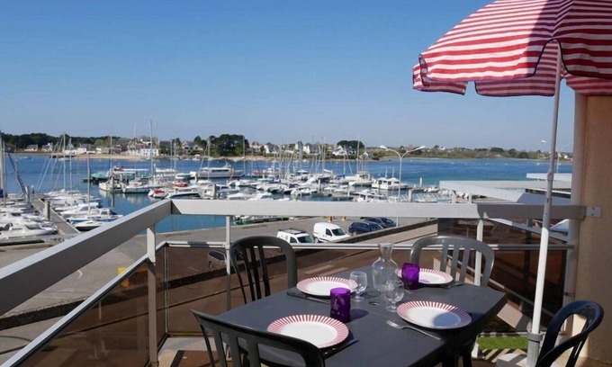 Etel Apartment | Etel - Apt 3 rooms - 45 sqm - Sea view - Pool - Classed 3*