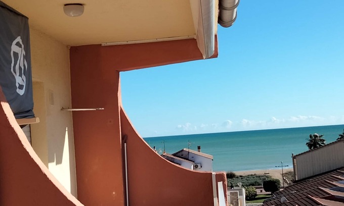 Peniscola Apartment | EUROMAR: Appart. je t'envite à rèver - Beach 80m ; Quiet ; Paseo 80m - Parking.
