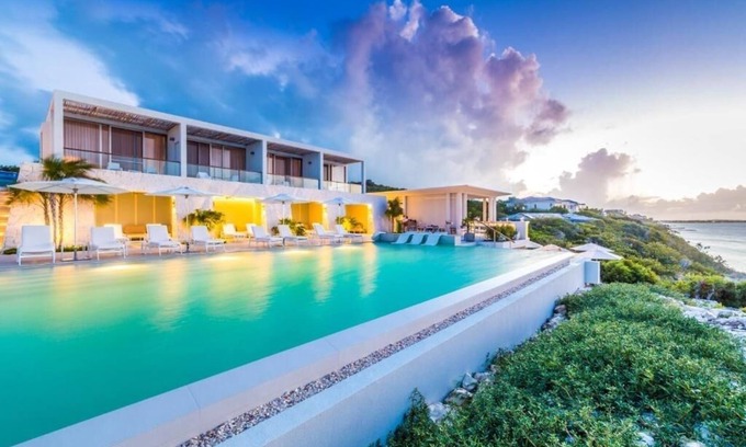 Providenciales Hotel | Exceptional Villa w/Terrace Overlooking Stunning Ocean Horizons