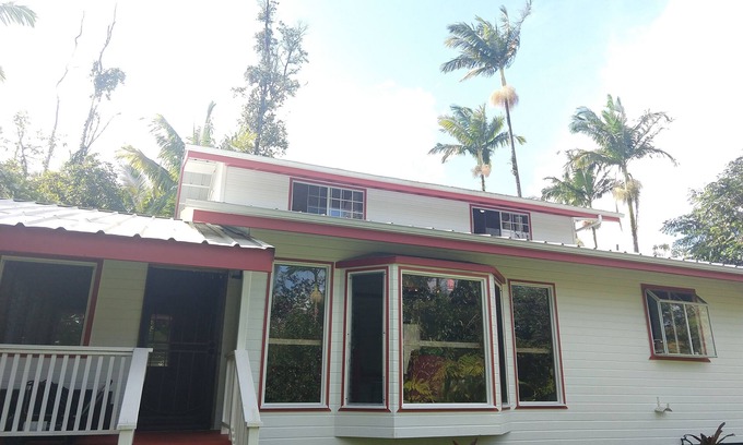 Leilani Estates House | Exceptional 10/10 Hosted Peaceful Forest Paradise, 2 acres, 1700 sq.ft.
