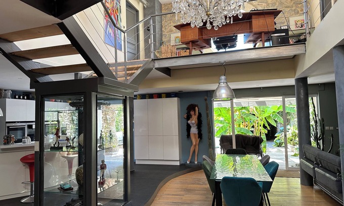 Lunel House | Exceptional 4-bedroom loft with pool near Montpellier and beaches