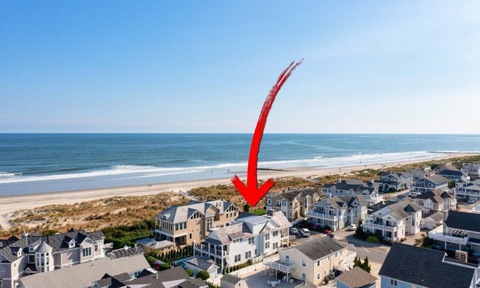 Stone Harbor House | Exceptional 6 bed/6 bath stunner just steps away from the beach