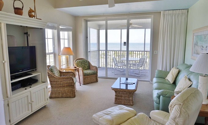 Palm Island Villa | Exceptional view of the Gulf of Mexico and amazing sunsets. C1324C