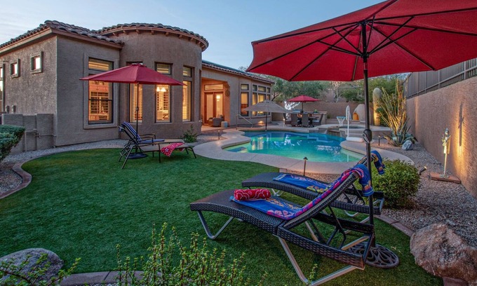 Las Sendas House | EXCLUSIVE: Mt, Wildlife Views; Private Htd POOL/SPA; Near Trails, Dining and Shopping