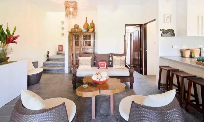 Monterrico Villa | Exclusive two-level beachfront Villa with a huge pool