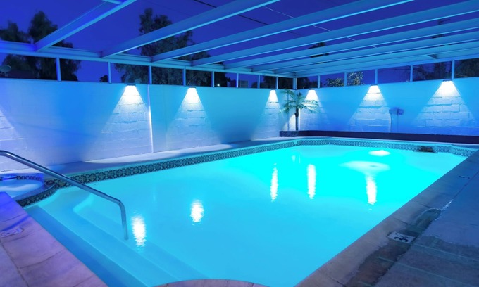 Las Vegas House | Experience Vegas at North Star Retreat – Modern Home with Pool, Games and More!