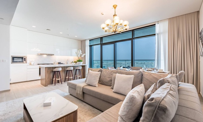 Dubai Apartment | Exquisite 3BR Apartment with an Assistant Room at Palace Residences Dubai Creek Harbour