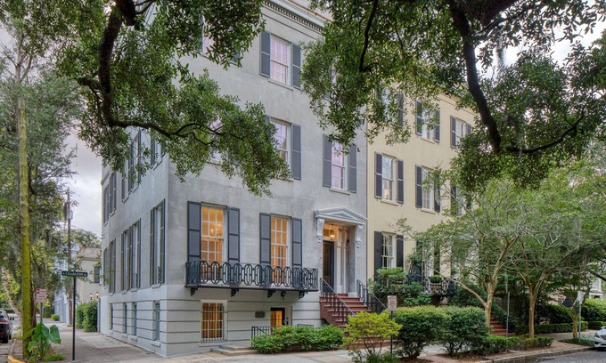 Historic Downtown Savannah House | Exquisite Historic Mansion on Beautiful Pulaski Square by Lucky Savannah