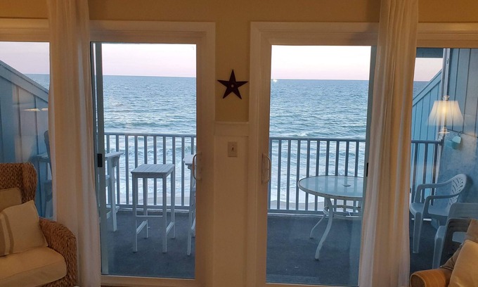 Kure Beach Condo | Extreme Beachfront! New to the Renting Market *Linens included!*