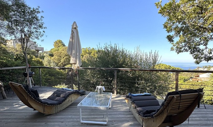 Pietrosella House | F2 in Rupione exceptional sea view/5 mn walk and 15 mn from porticcio