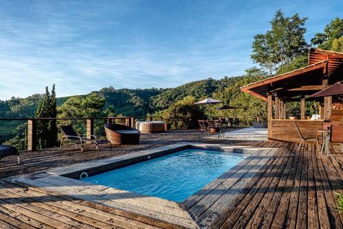 Monteiro Lobato Ski Chalet | Fabulosa Villa dos Chalés em Campos do Jordão