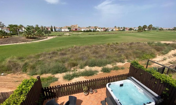 Fabulous Villa with Stunning Golf Course Views on the Prestigious Mar ...