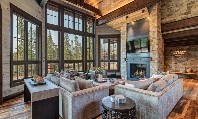 Peak 8 House | Fall Stays Available! Grand Alpine Lodge Near BreckConnect Gondola with Hot Tub!