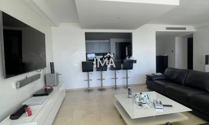 Mnar Apartment | Family apartment in Cap Tingis Tanger with Pool, WIFI, AC