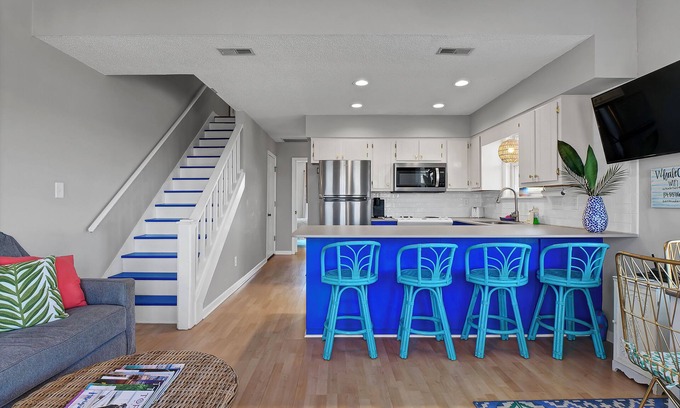 McCutcheon Field Condo | Family-Friendly Condo, Stunning Water Views, Pool, Walk to Beach, New rec-room!