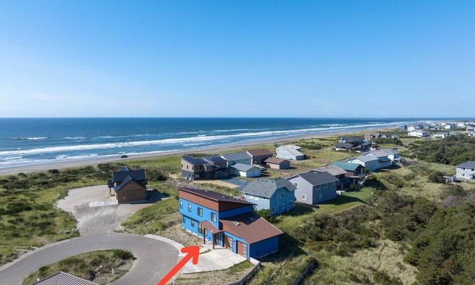 Westport House | Family Friendly 5-Bedroom Retreat w/Hot Tub, Game Room, and Steps to the Beach