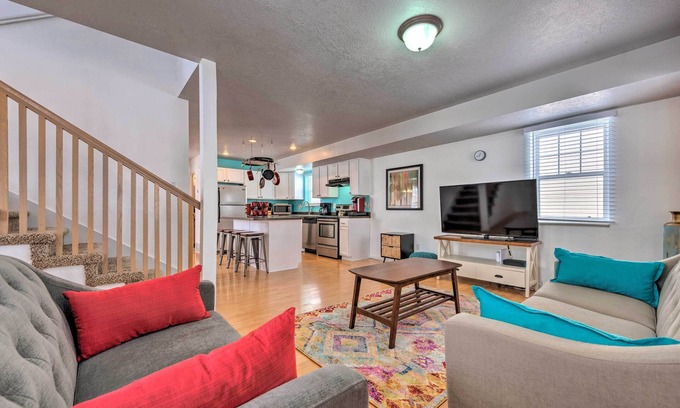 Logan House | Family-Friendly Logan Farmhouse w/Yard & Near USU