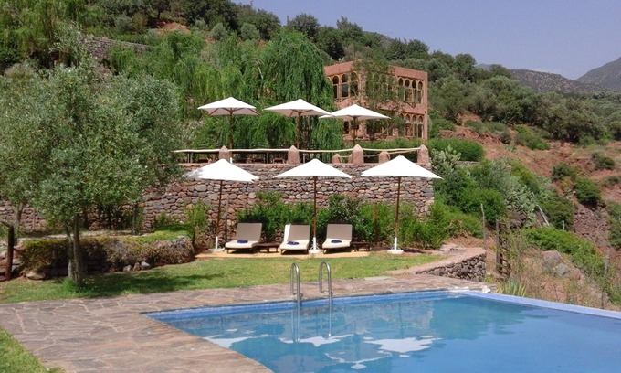 Ouirgane Hotel | Family-friendly Nature Lodge With Private Pool, River & Atlas Mountain Views