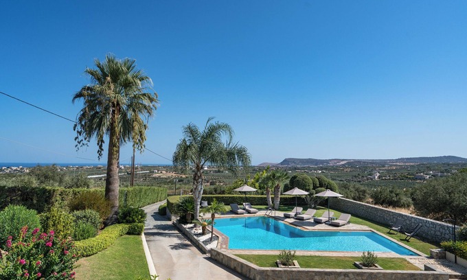 Asteri Villa | Family friendly Villa with Private Pool, Kids play area, Ping pong table and BBQ