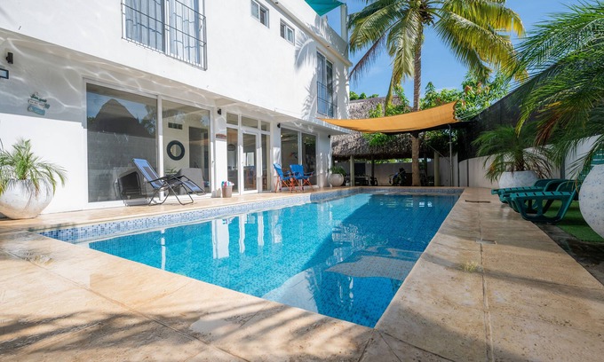 Monterrico House | Family-sized entire house with private pool. 10 minutes to a black sand beach!