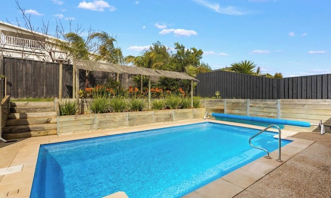 Cowes House | Family w/Large Pool & Game Garage, Wlk to Beach