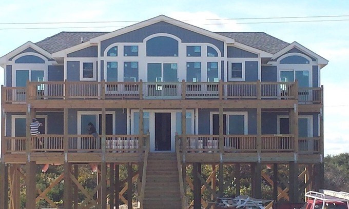 Carova Beach House | FamilyMemoryMaker!,8 MASTERS,MovieRoom,OceanViews,Pool,HotTub,Grill,StarlinkWiFi