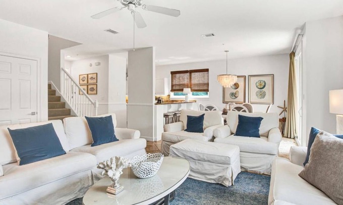 Sandestin House | Fantastic location lake views and a golf cart!