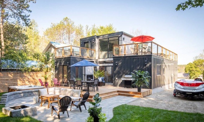 Tiny House | Farlain Container Cottage by Northern Shield
