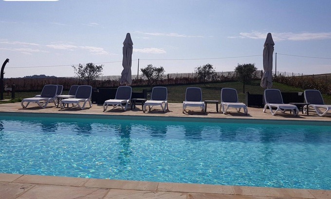Fermo Apartment | Farmhouse in Marche with Pool and Coastal Views