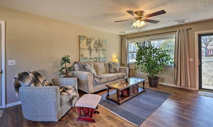 Fayetteville House | Fayetteville Vacation Rental ~ 6 Mi to U of A