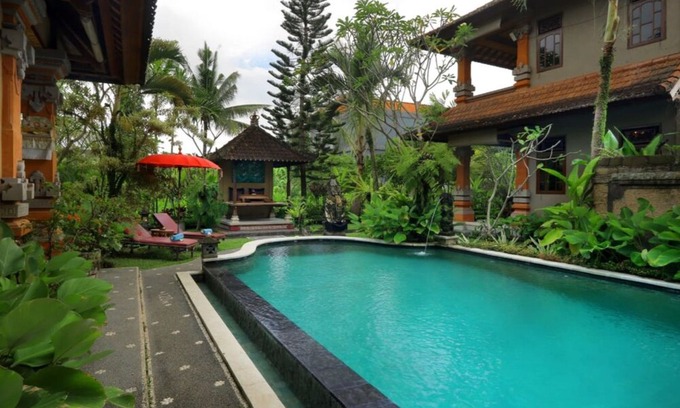 Ubud City-Centre House | Feel the Balinese Ambience in the Heart of Ubud, 10 Mins to Central ubud (Dbl)