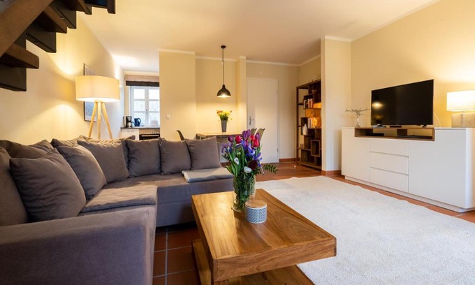 Dranske Apartment | Feriendorf Rugana - Komfortplus Appartement mit 2 Schlafzimmern und Terrasse D33