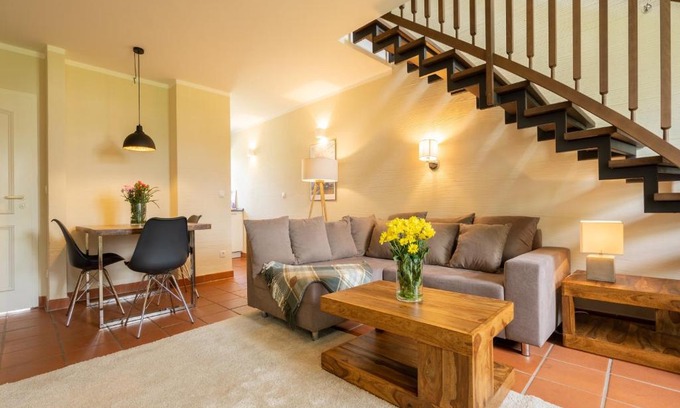 Dranske Apartment | Feriendorf Rugana - Komfortplus Appartement mit 2 Schlafzimmern und Terrasse D52