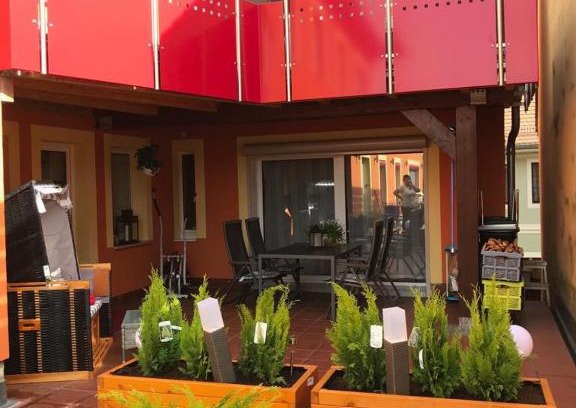 Reinhardtsdorf-Schoena Apartment | Ferienwohnung Albrecht Strandkorb