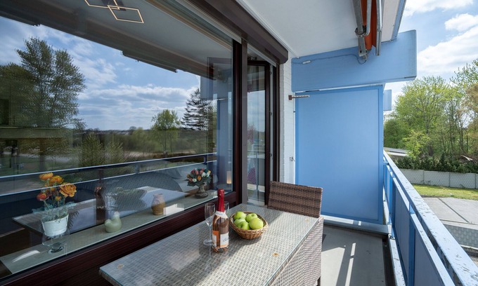 Haffkrug Apartment | Ferienwohnung 23 mit Balkon im Haus Seetempel in Scharbeutz