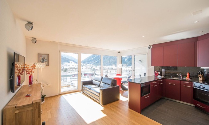 Meierhof Apartment | Ferienwohnung/app. für 4 Gäste mit 58m² in Davos Dorf