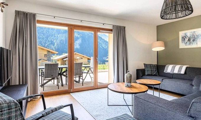 Abondance Apartment | Ferienwohnung Sauna 8 Personen