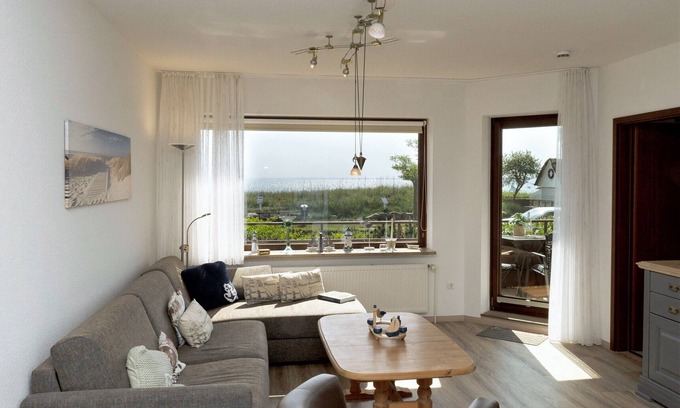 Haffkrug Apartment | Ferienwohnung Seemanns Meeresblick in Haffkrug