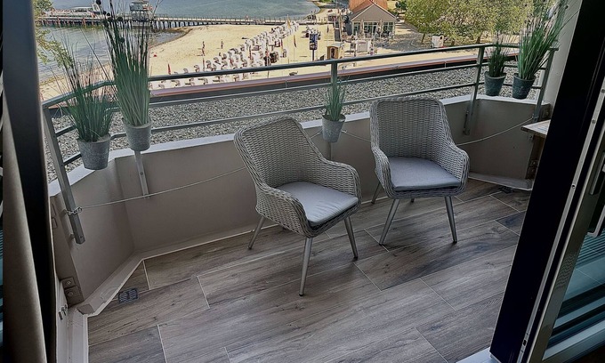 Gluecksburg Apartment | fewo1846 - Kajüte Fördeblick (App. 112)/family-friendly studio apartment