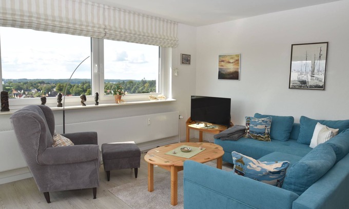 Kauslund Apartment | fewo1846 - Kaptajn Stimmann / Elegant 3-room apartment on the 7th floor with balcony