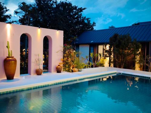 Rim Nuea Bed & Breakfast | Fieldlight & Pool Villa private pool云上稻影