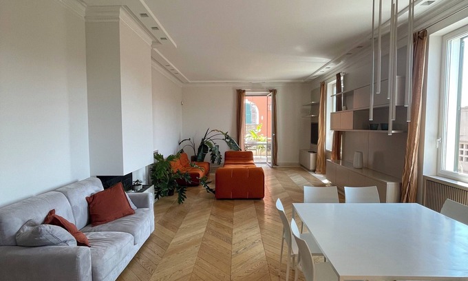 Parioli Apartment | Fifi's Panoramic Luxury 150 m2 Apartment w/30 m2 Terrace