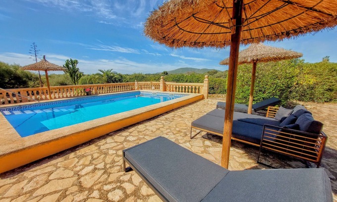 Manacor House | Finca Estrella, priv. Pool, air conditioning, WLAN, renewable energy photovoltaics