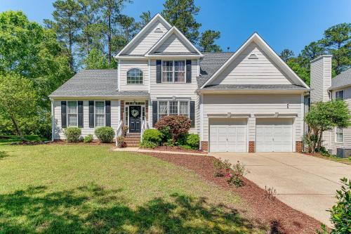 Holly Glen House | Fire Pit and Pool Access Quiet Holly Springs Home