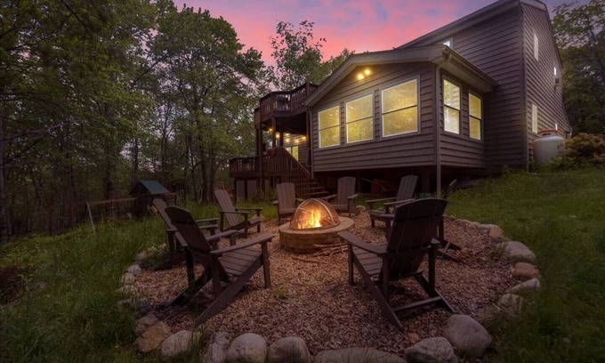 Gouldsboro House | Fire Pit - Theater - Game Room